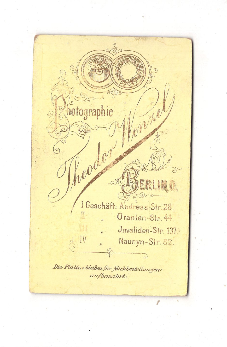 Fotografie Feine Dame - Berlin 1880er / CDV L1-33