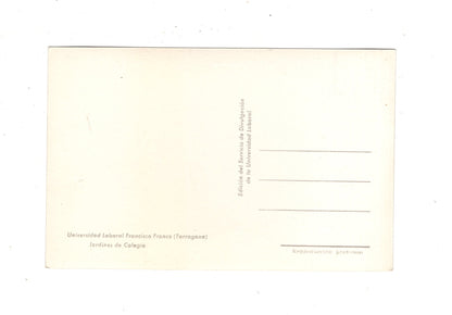 Ansichtskarte Universidad Laboral Francisco Franco / Tarragona / Spanien / N1-55