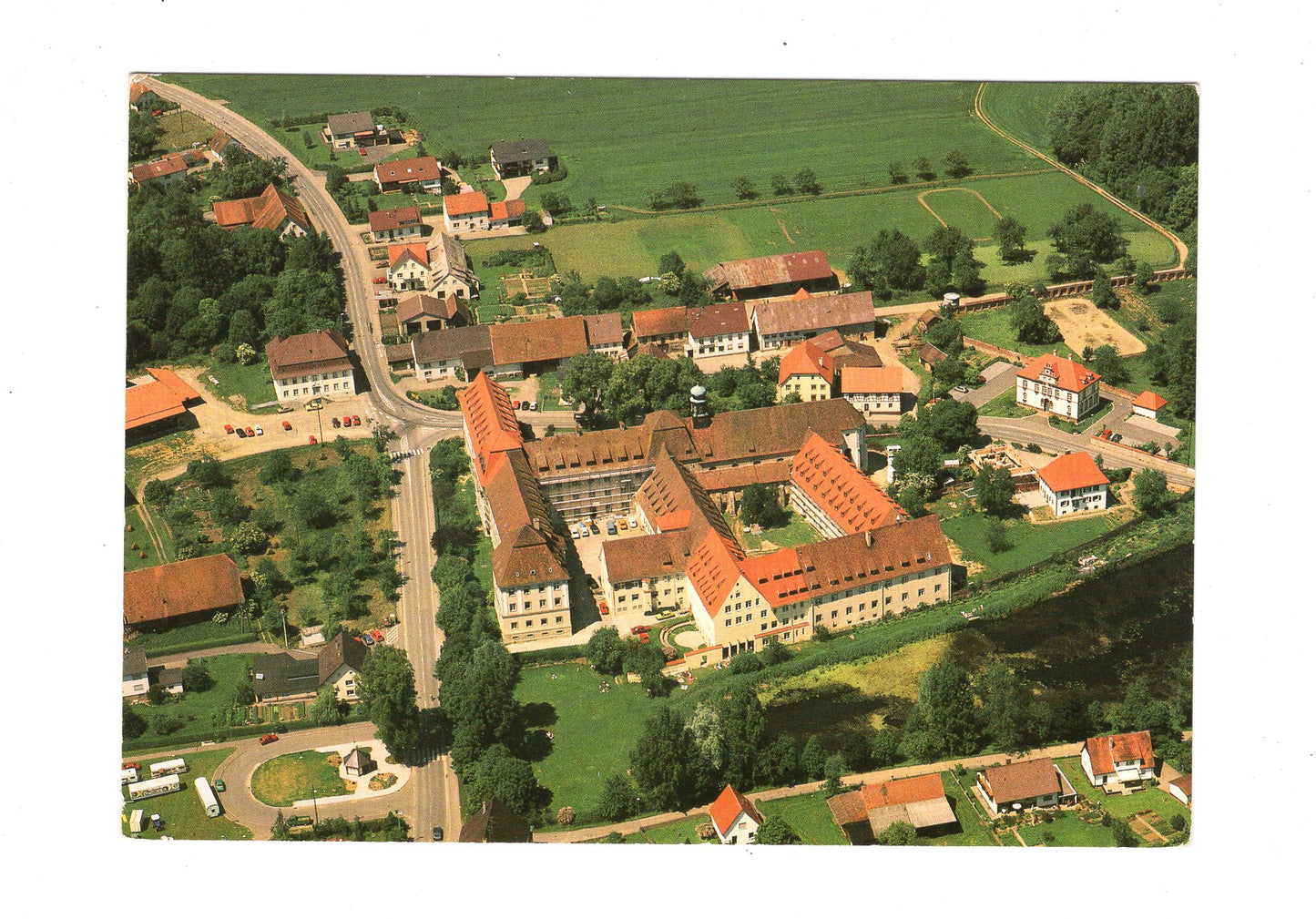 Ansichtskarte Heimschule Kloster Wald / Wald