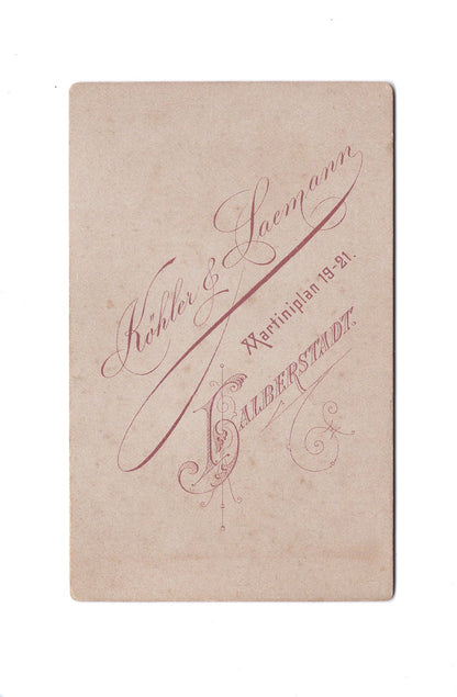 Fotografie Feine Dame - Halberstadt 1890er