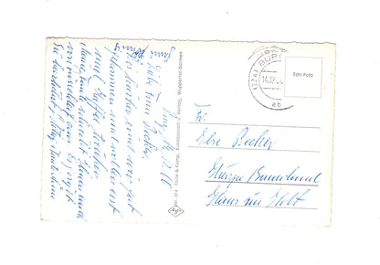 Ansichtskarte Bergisch Land / Schloss Burg an der Wupper mit Unterburg