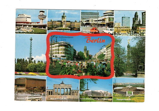 Ansichtskarte Berlin / Kurfürstendamm / Funkturm +++