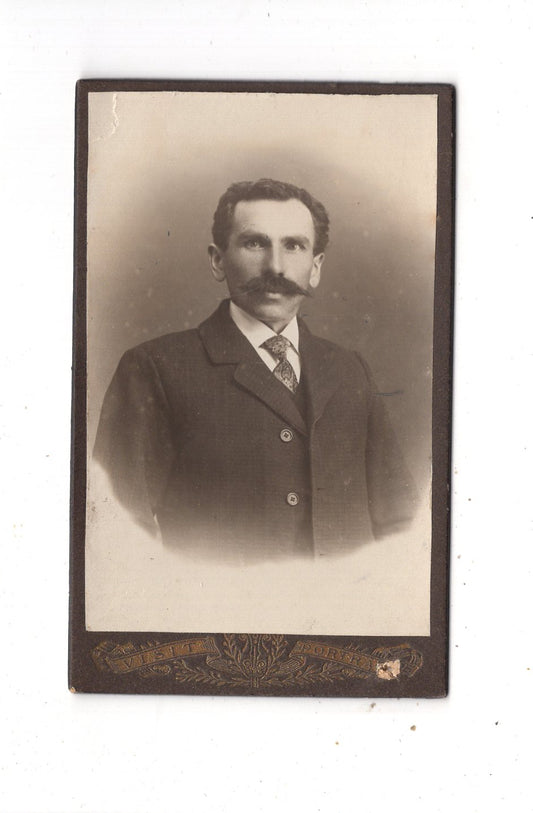 Fotografie Herrenportrait - unbekannter Ort 1900er