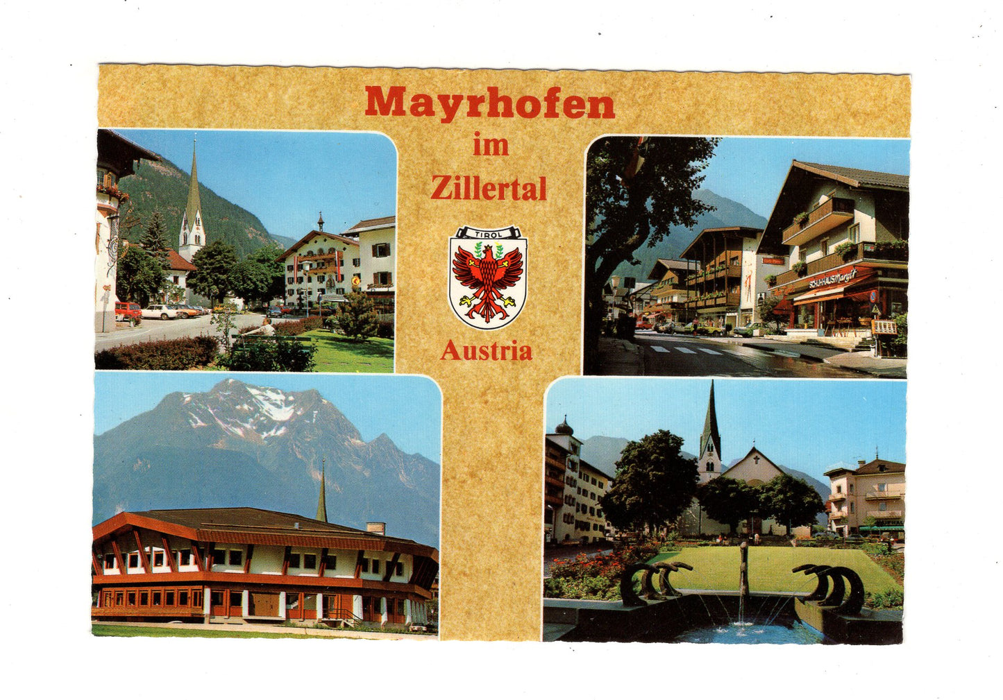 Ansichtskarte Mayrhofen im Zillertal / Tirol / Österreich