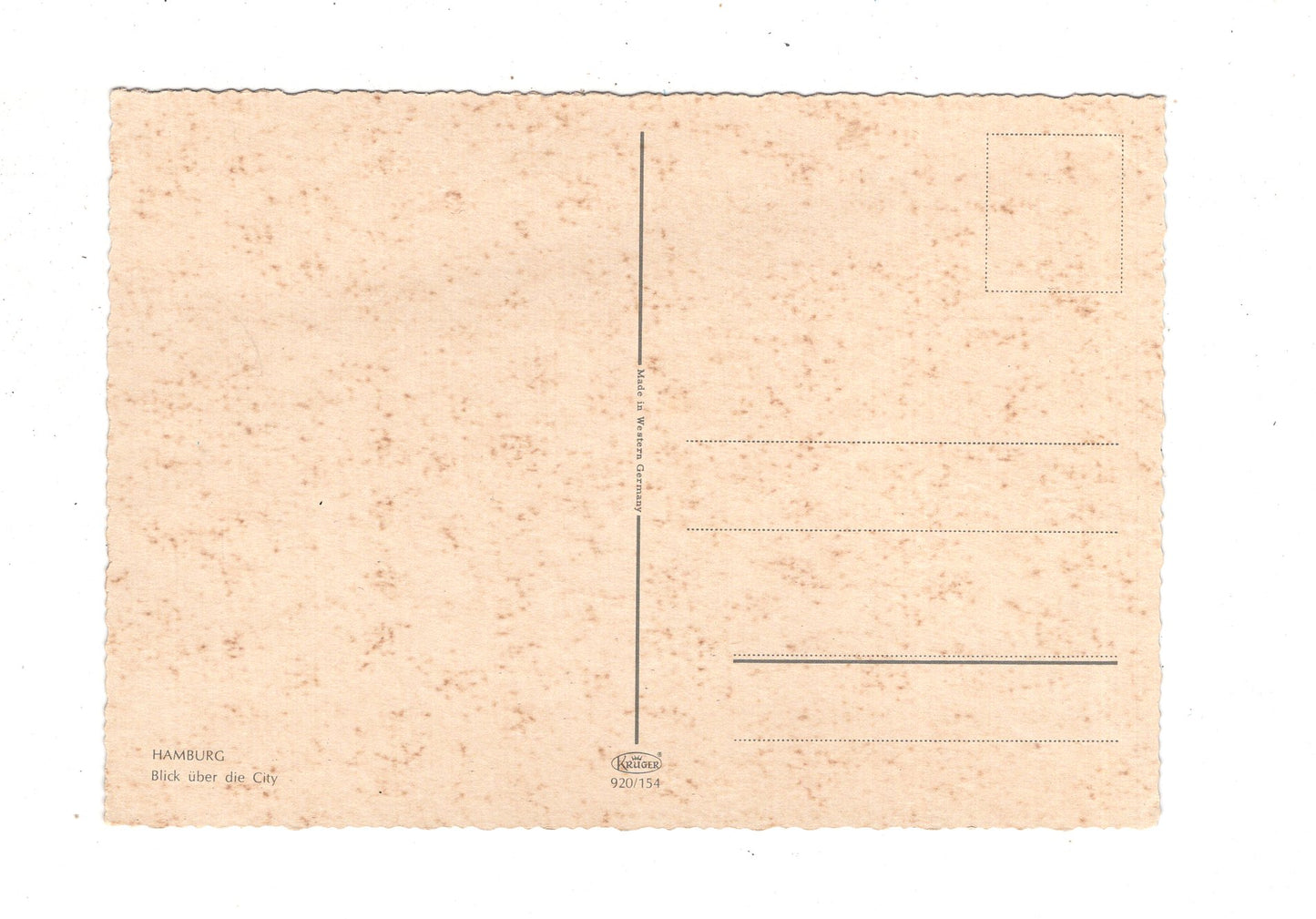Ansichtskarte Hamburg / Blick über die City / K1-49