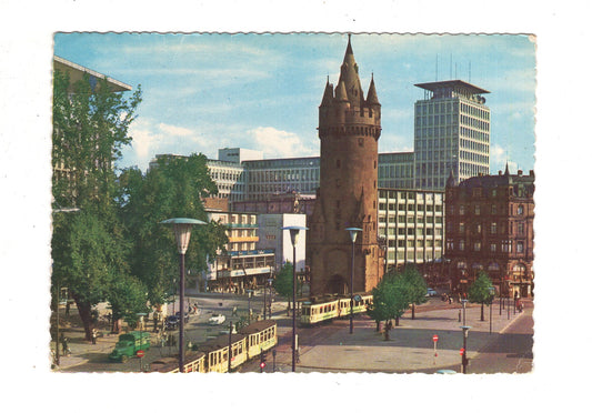Ansichtskarte Frankfurt am Main / Eschenheimer Turm / J1-56