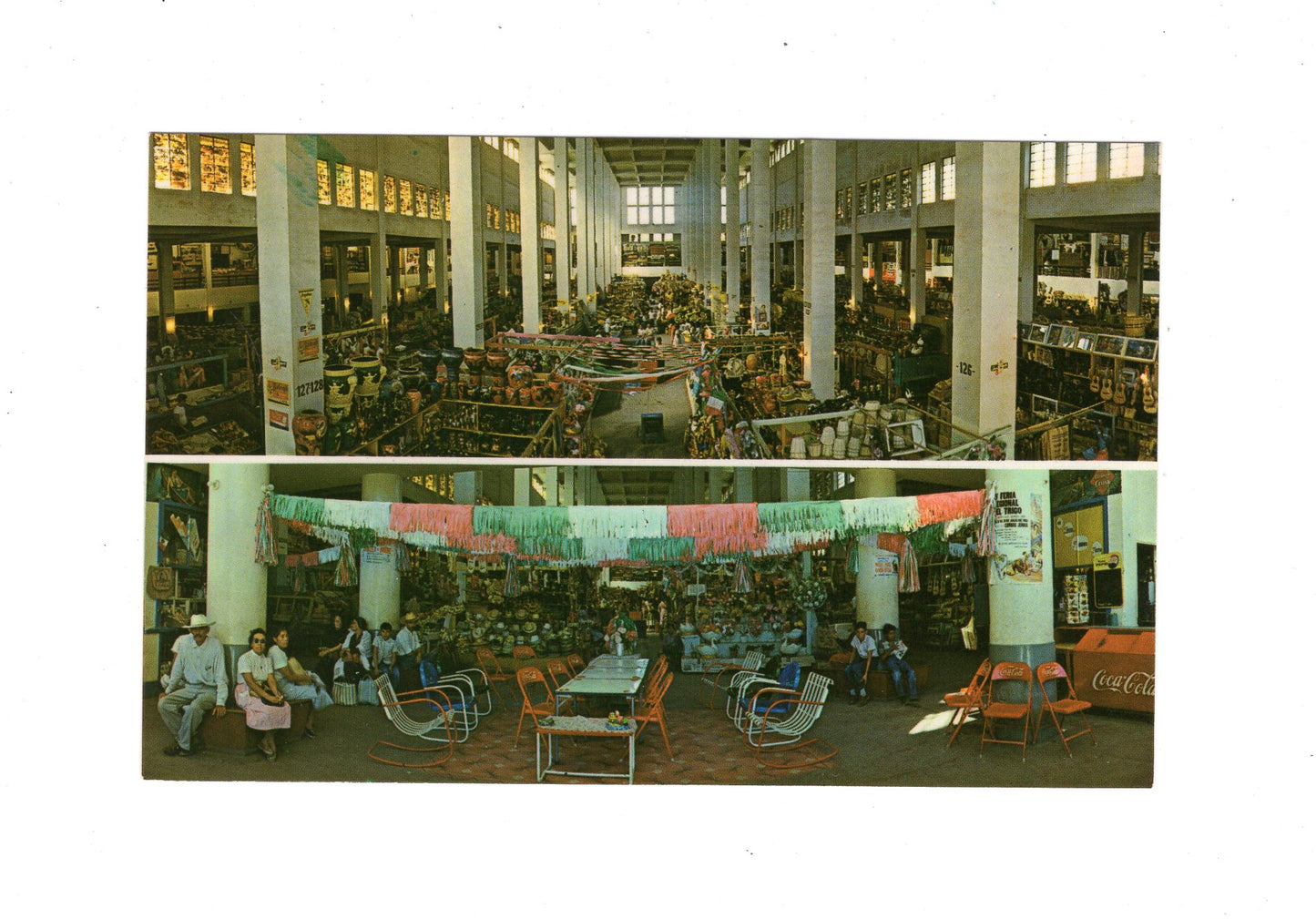 Ansichtskarte Juarez / Mercado Juarez / Mexiko