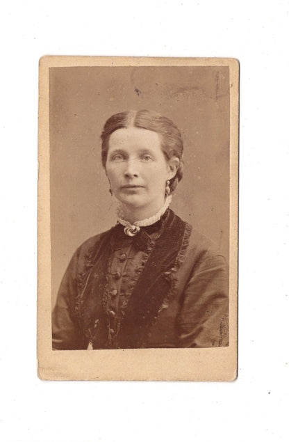 Fotografie Damenportrait - Hannover 1870er / CDV C1-12