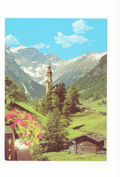 Ansichtskarte Bergkirche in Obernberg / Tirol / Österreich