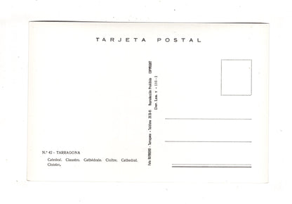 Ansichtskarte Tarragona / Catedral / Spanien / N1-55