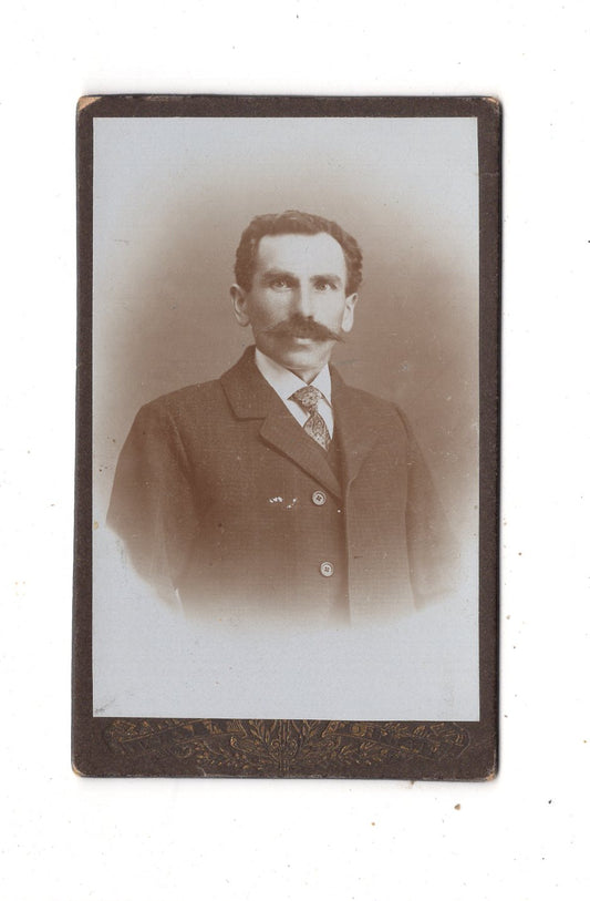 Fotografie Herrenportrait - unbekannter Ort 1900er