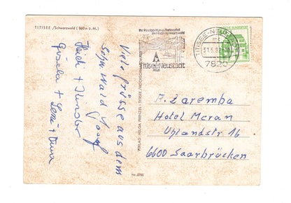 Ansichtskarte Titisee im Schwarzwald / G1-65