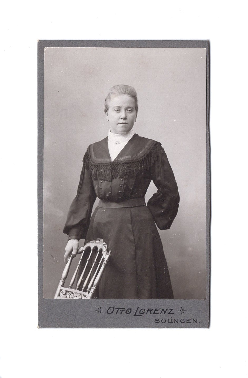 Fotografie Feine Dame - Solingen 1900er