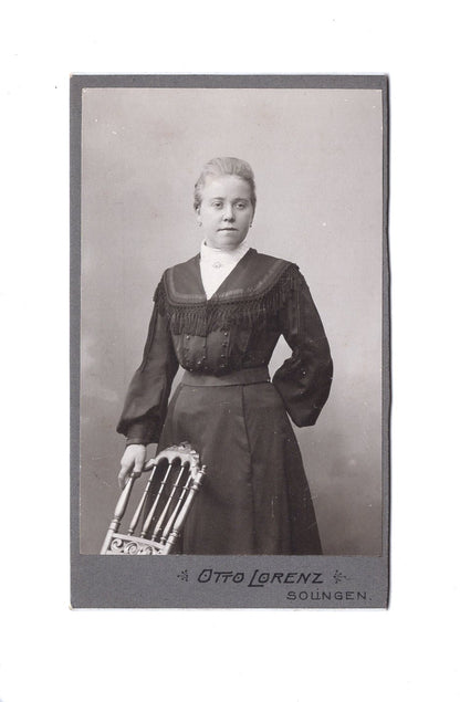 Fotografie Feine Dame - Solingen 1900er