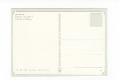 Ansichtskarte Bergkirche in Obernberg / Tirol / Österreich