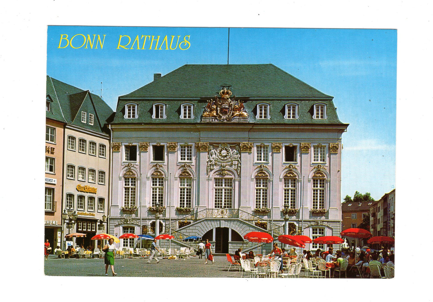 Ansichtskarte Bonn am Rhein / Rathaus