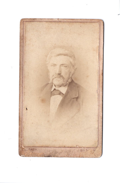 Fotografie Herrenportrait - Gießen 1870er