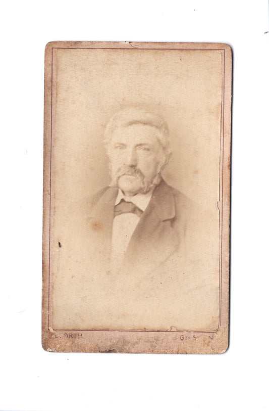 Fotografie Herrenportrait - Gießen 1870er