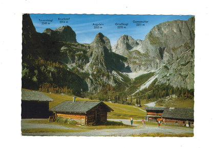Ansichtskarte Aualm / Tennengebirge / Lungötz / Salzburger Land / Österreich