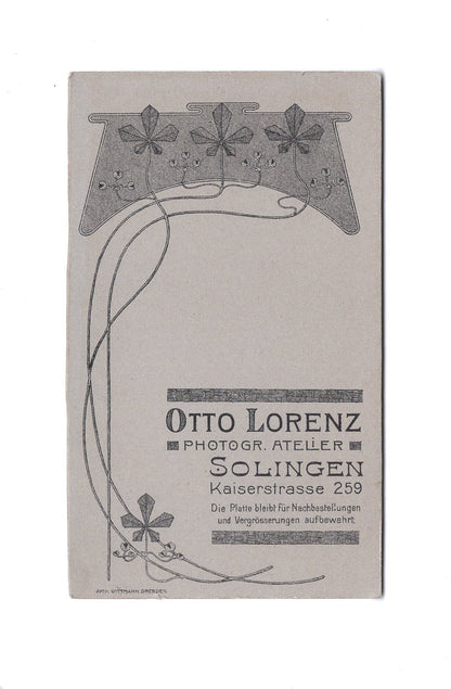 Fotografie Feine Dame - Solingen 1900er