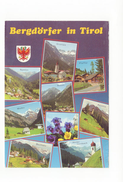 Ansichtskarte Bergdörfer in Tirol / Österreich