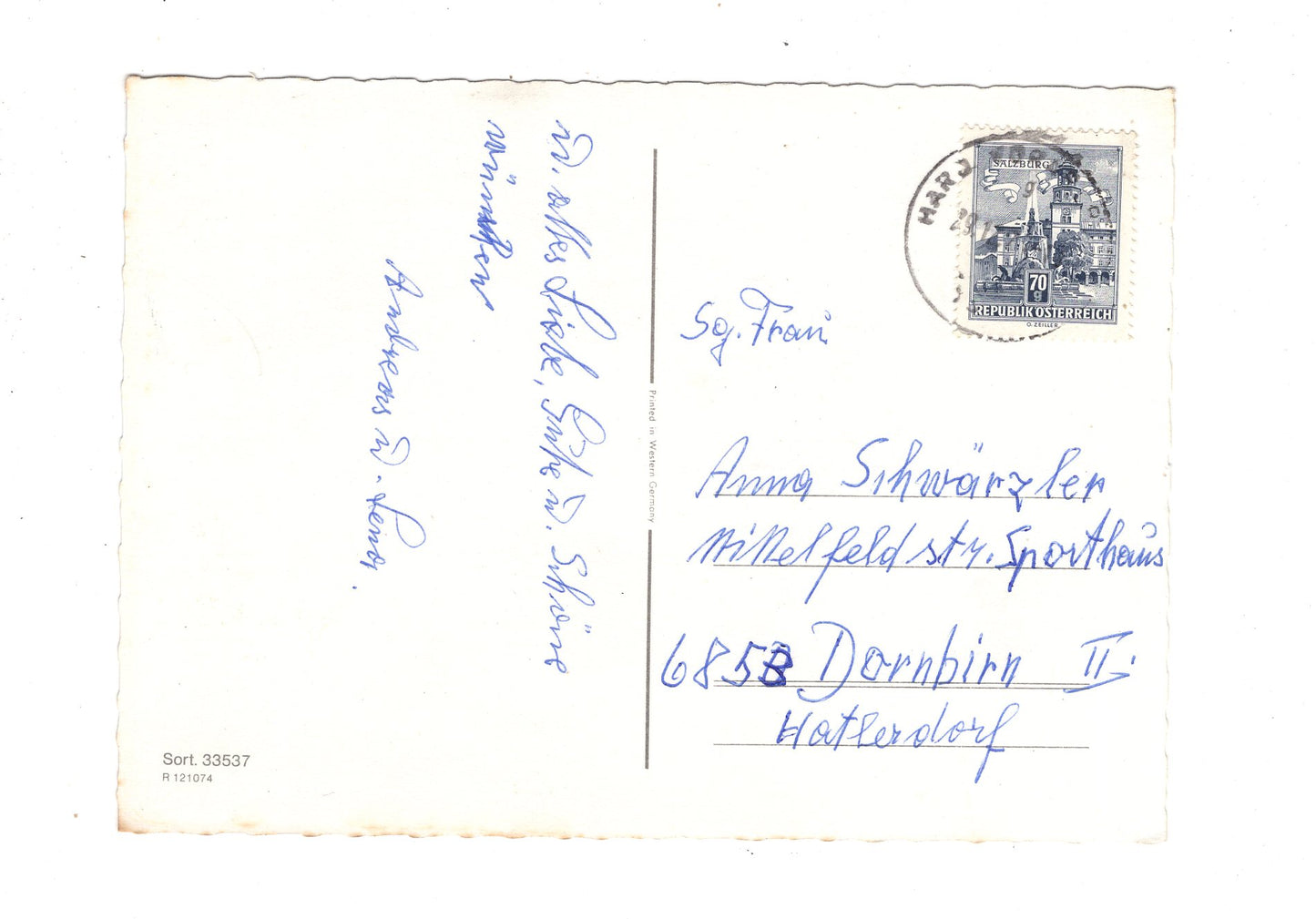 Ansichtskarte Feiertage / Frohes neues Jahr / K1-68