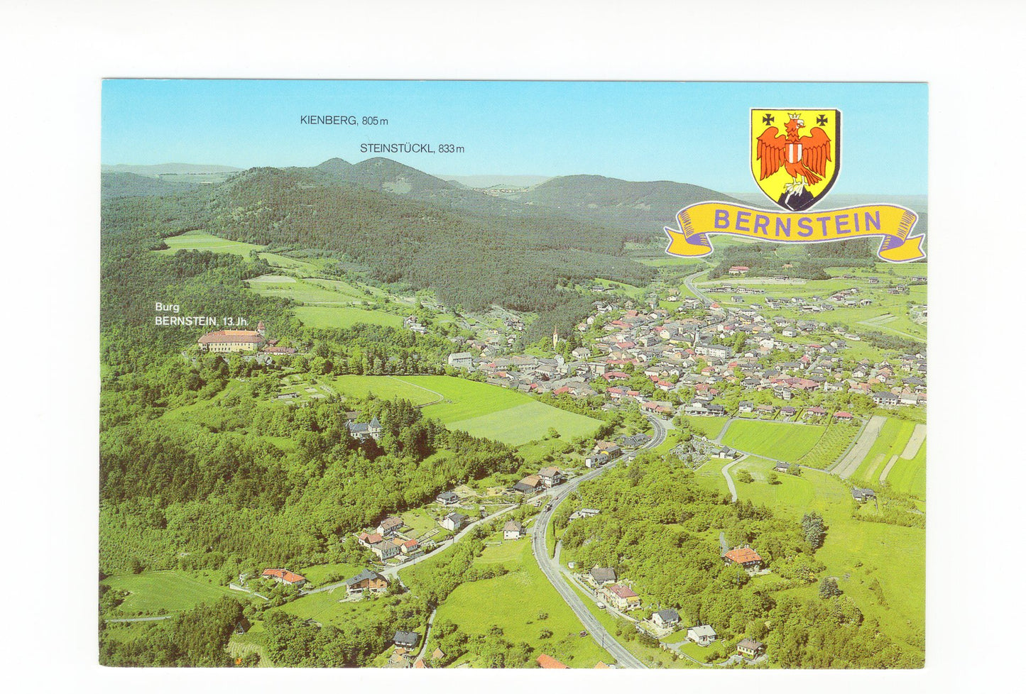 Ansichtskarte Bernstein / Burgenland / Österreich