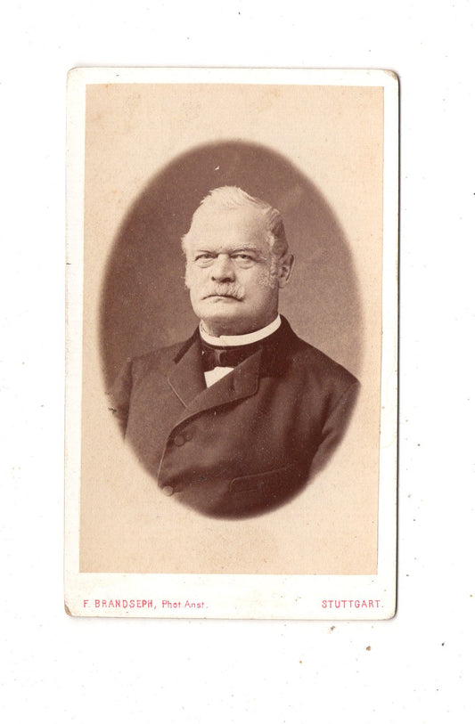 Fotografie Herrenportrait - Stuttgart 1870er
