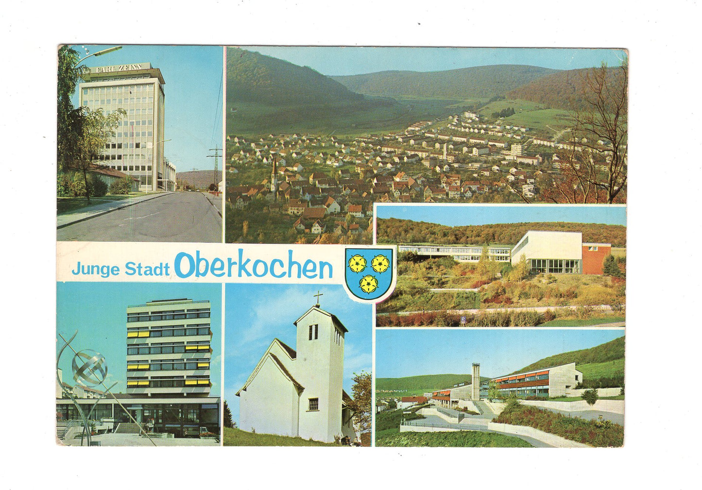 Ansichtskarte Junge Stadt Oberkochen / H1-62