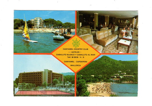 Ansichtskarte Mallorca / Canyamel / Hotel Caballito Blanco / Spanien