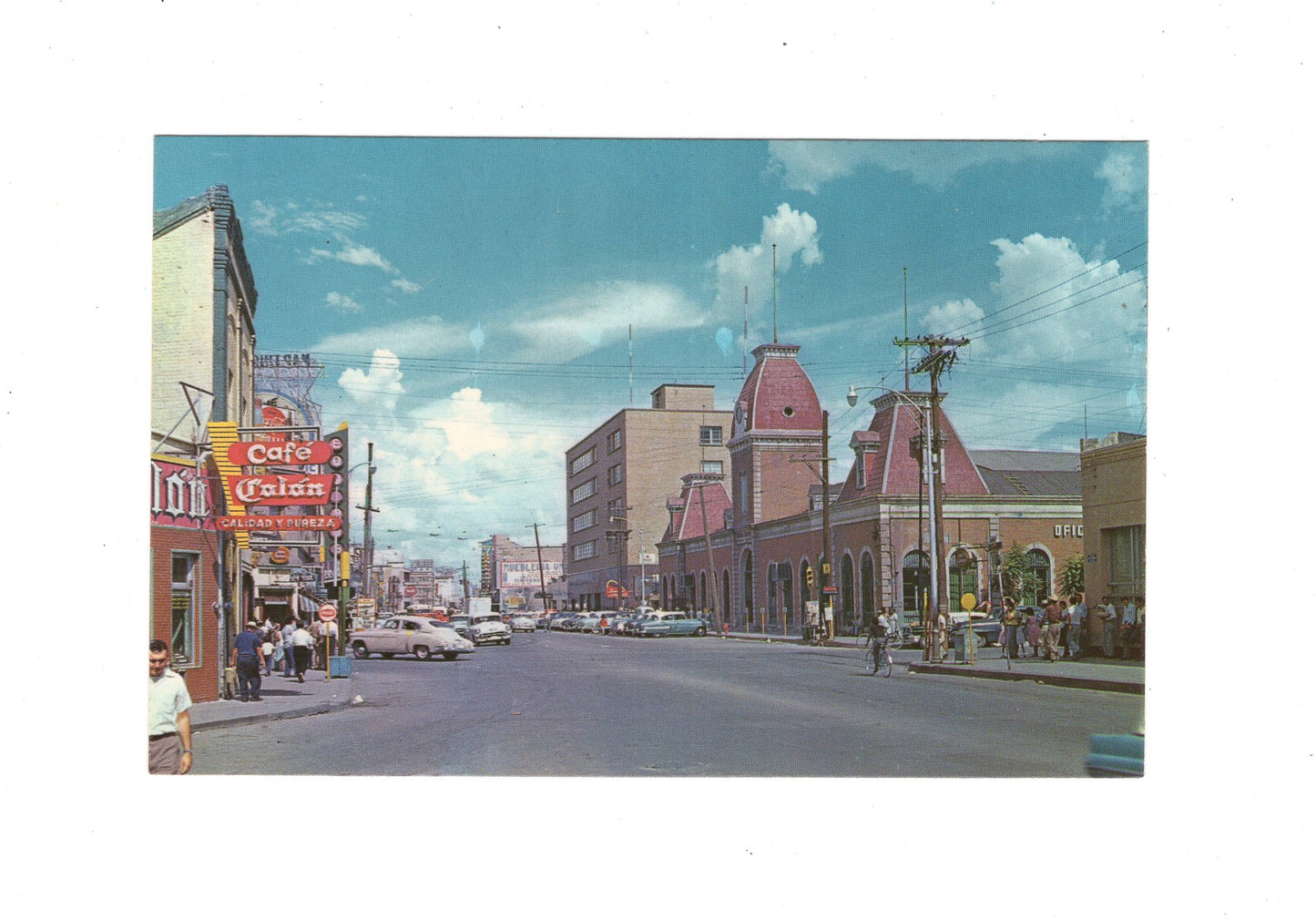 Ansichtskarte Juarez / Aduana Fronteriza de Ciudad Juarez / Mexiko