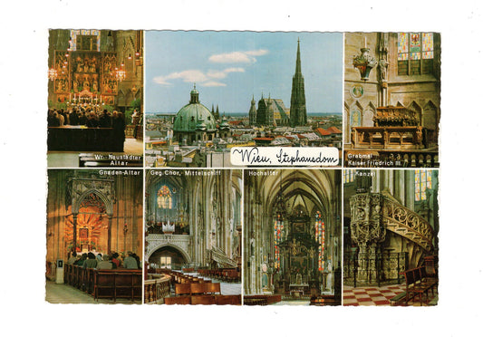 Ansichtskarte Wien / Stephansdom / Österreich