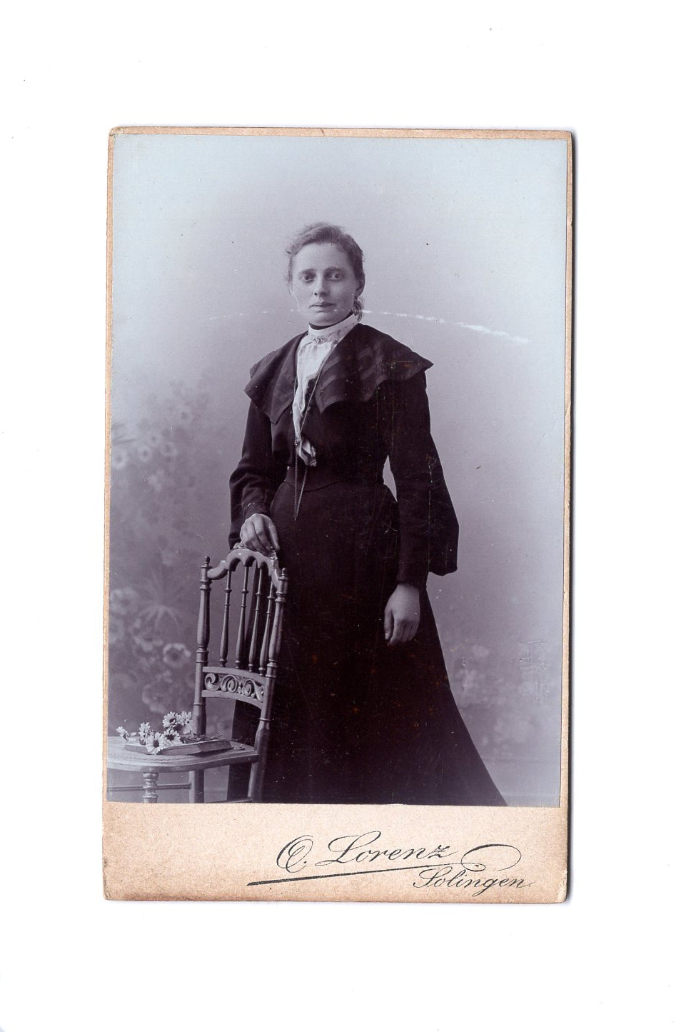 Fotografie Feine Dame - Solingen 1890er