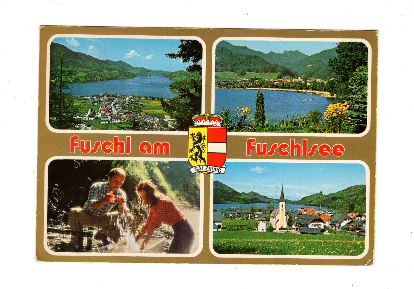 Ansichtskarte Fuschl am Fuschlsee / Salzkammergut / Österreich
