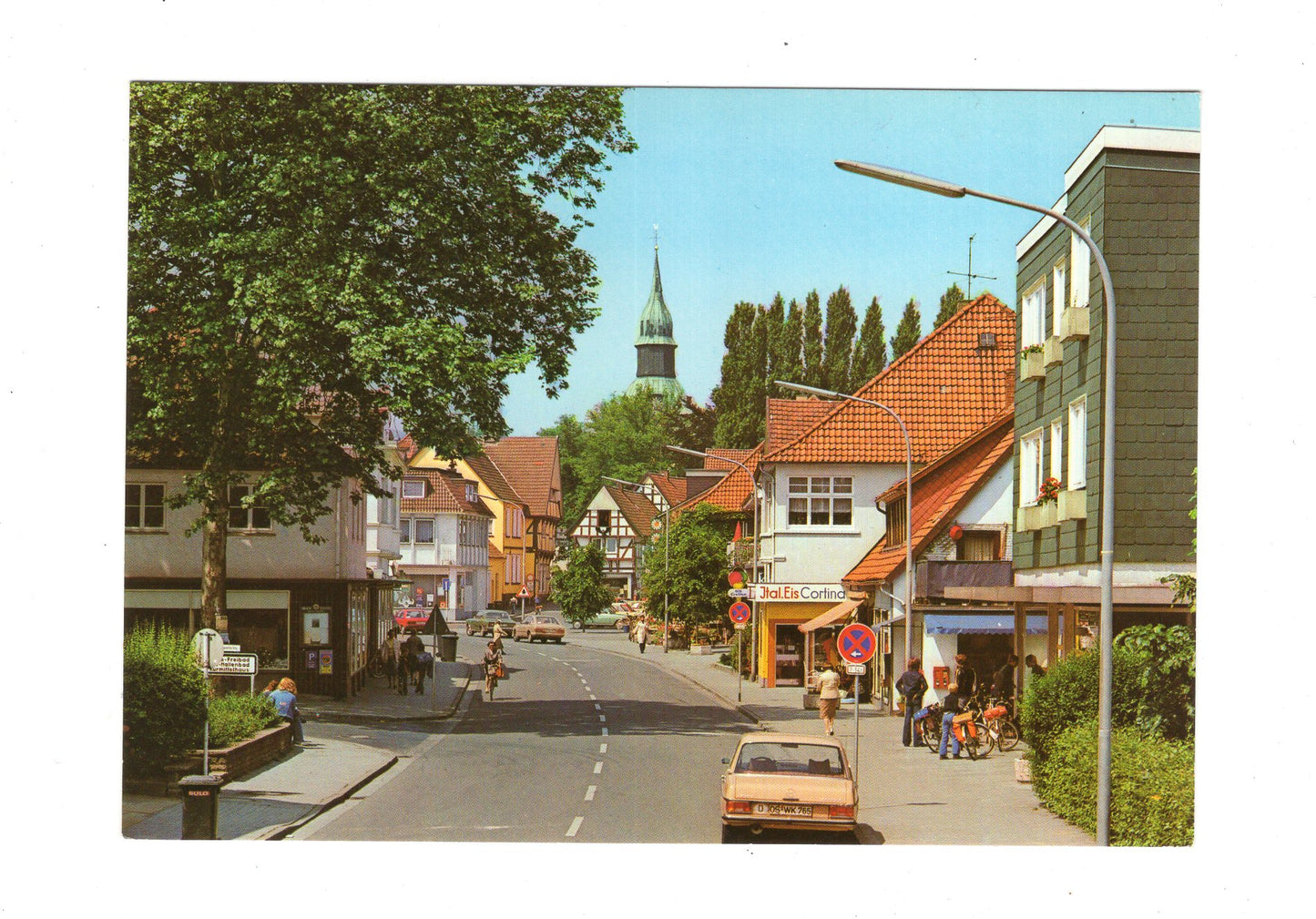 Ansichtskarte Bad Essen im Wiehengebirge / Lindenstraße
