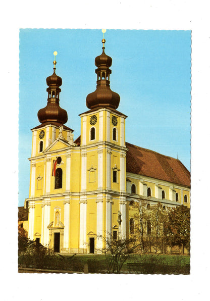Ansichtskarte Frauenkirchen / Wallfahrtskirche Mariä Himmelfahrt / Österreich
