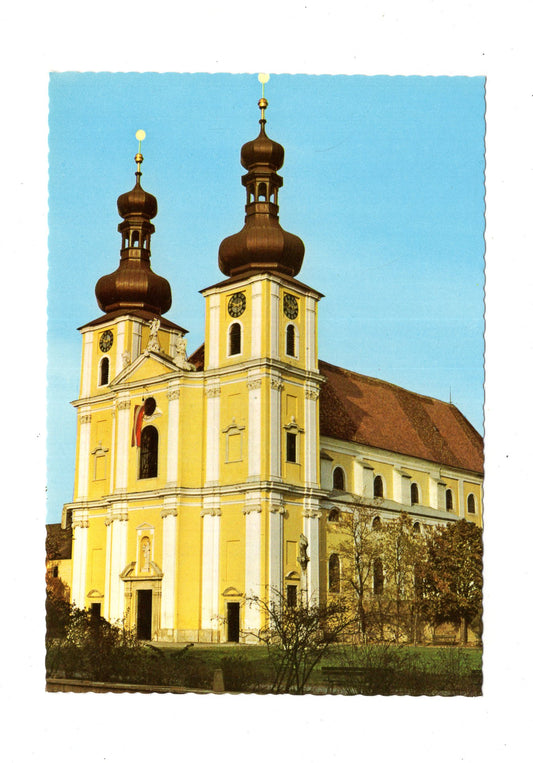 Ansichtskarte Frauenkirchen / Wallfahrtskirche Mariä Himmelfahrt / Österreich