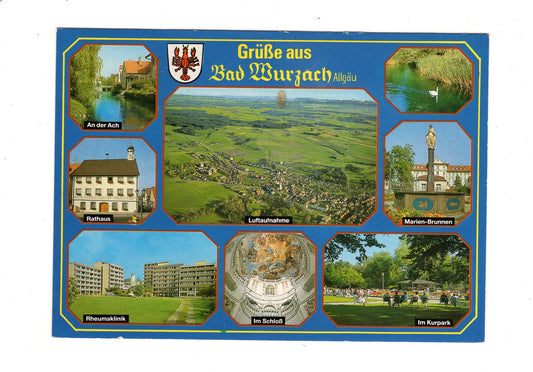 Ansichtskarte Bad Wurzach / Allgäu / Im Schloss +++