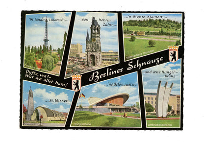 Ansichtskarte Berlin / Berliner Schnauze