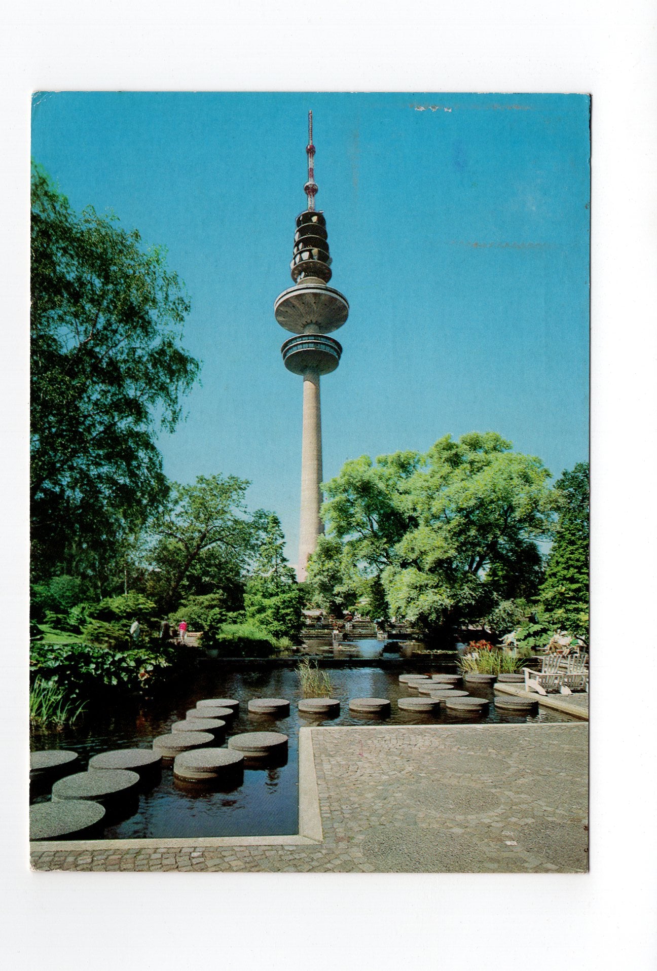 Ansichtskarte Hamburg / Fernsehturm