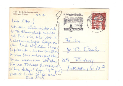 Ansichtskarte Titisee / Hochschwarzwald / Blick zum Feldberg / G1-66