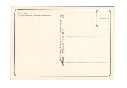 Ansichtskarte Potsdam / Schiffsanlegestelle und Interhotel / M1-54