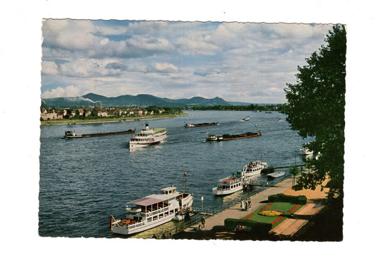 Ansichtskarte Bonn am Rhein / Blick zum Siebengebirge