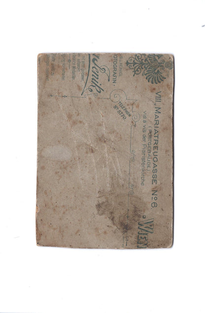 Fotografie Herrenportrait - Wien um 1900