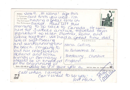 Ansichtskarte Roma Rom / Kolosseum / Italien / N1-55