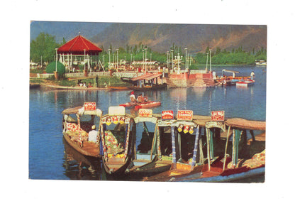Ansichtskarte Shikara´s In Dal Lake Shrinagar / Kashmir / Indien
