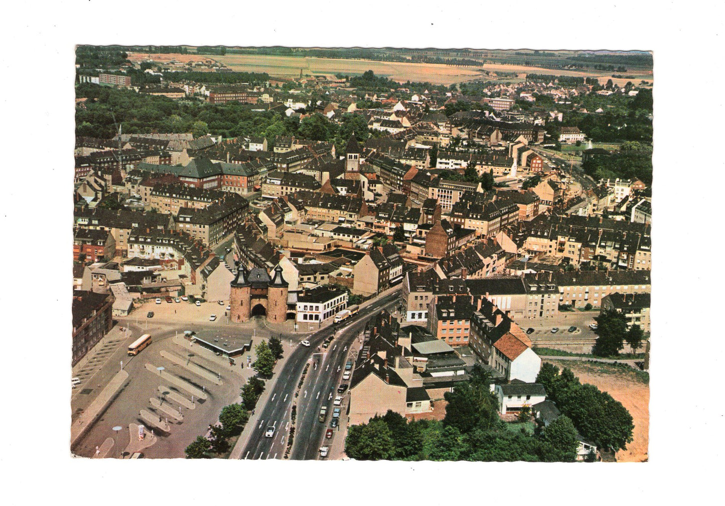 Ansichtskarte Jülich / Luftbild