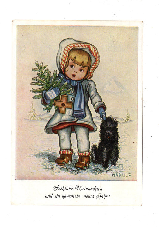 Ansichtskarte Feiertage / Frohe Weihnachten / K1-68