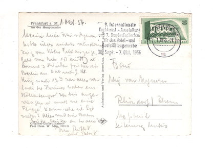 Ansichtskarte Frankfurt am Main / An der Hauptwache / J1-56