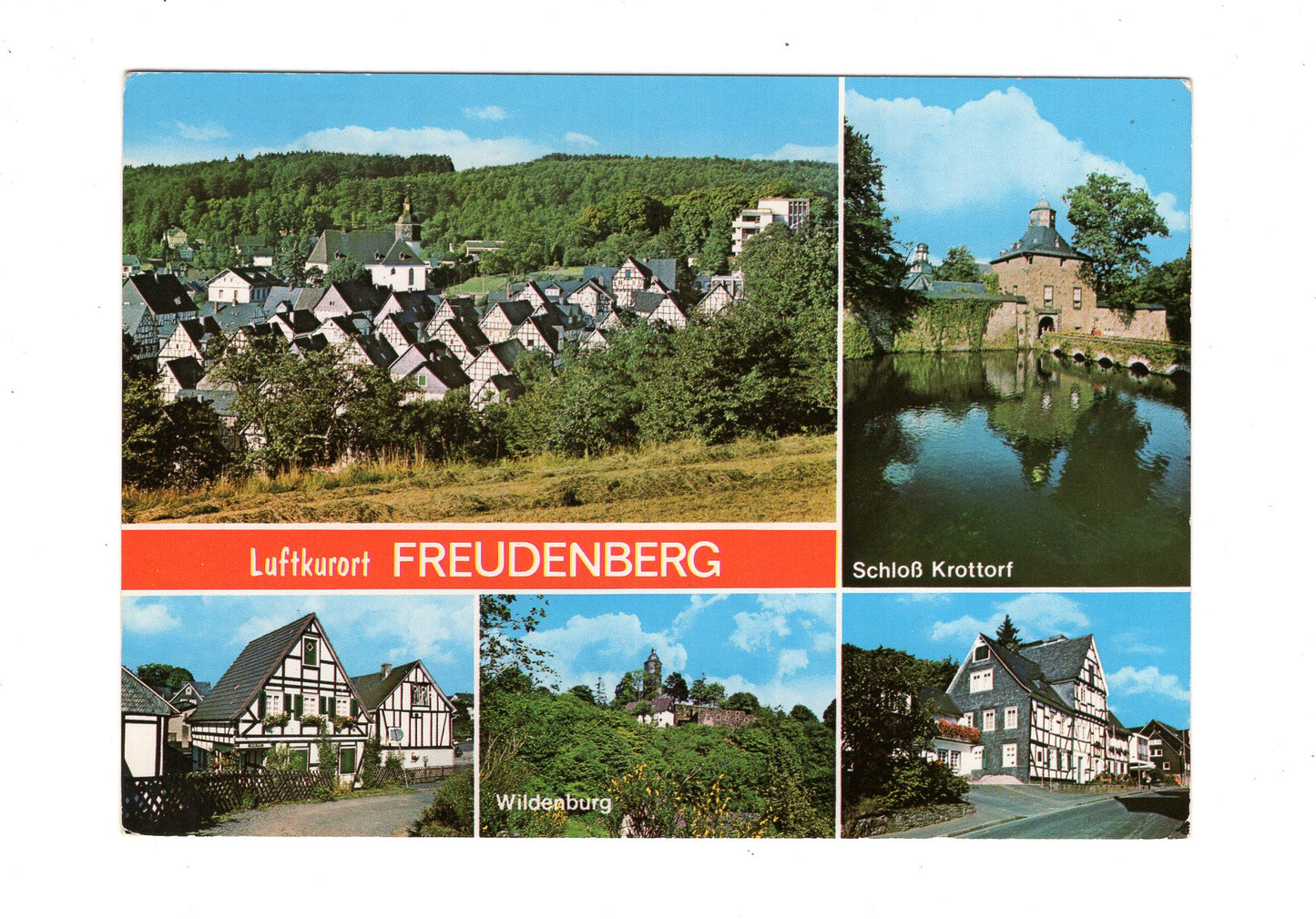 Ansichtskarte Luftkurort Freudenberg